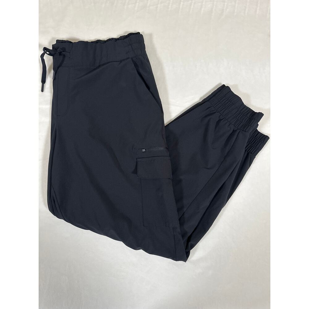 All in Motion Women’s Black Cargo Joggers XL Athletic Lounge Pants